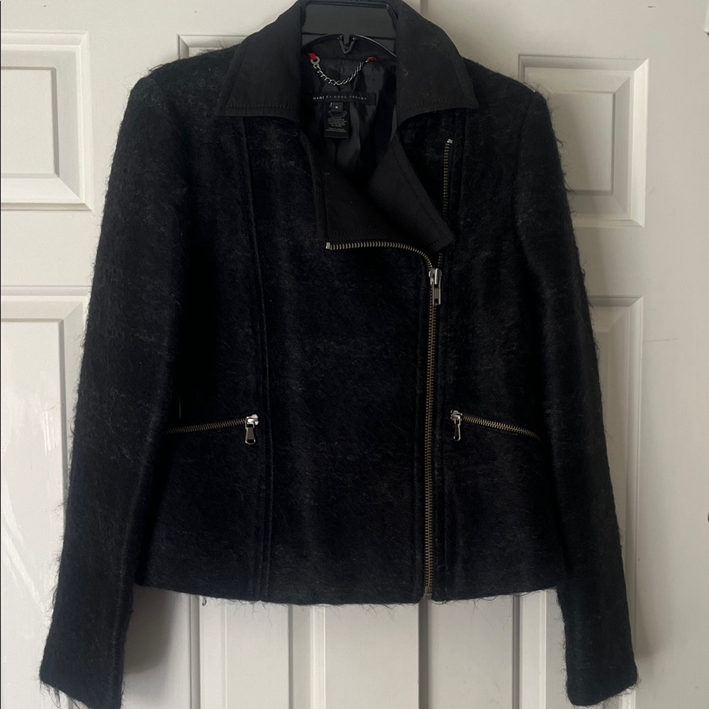 🔥 Marc by Marc Jacobs Moto Jacket – Sleek, Chic, and Ready to Ride 🔥